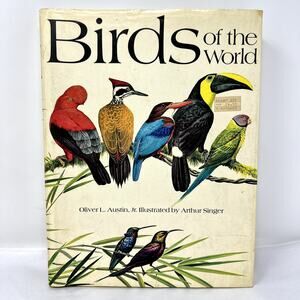 Birds of the World Oliver L. Austin Jr. Bird Golden Press Western Publishing 83'